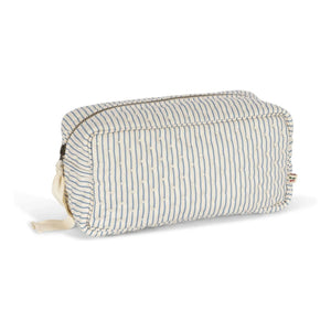 Konges Sløjd - Striped Makeup Bag | Blue