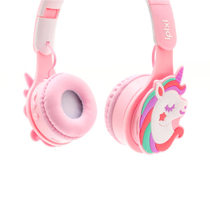 iPixi - TK-688C Unicorn Çocuk Bluetooth Pembe Kulaklık