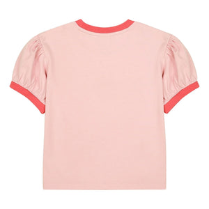 Jelly Mallow - Floral T-Shirt | Powder Pink