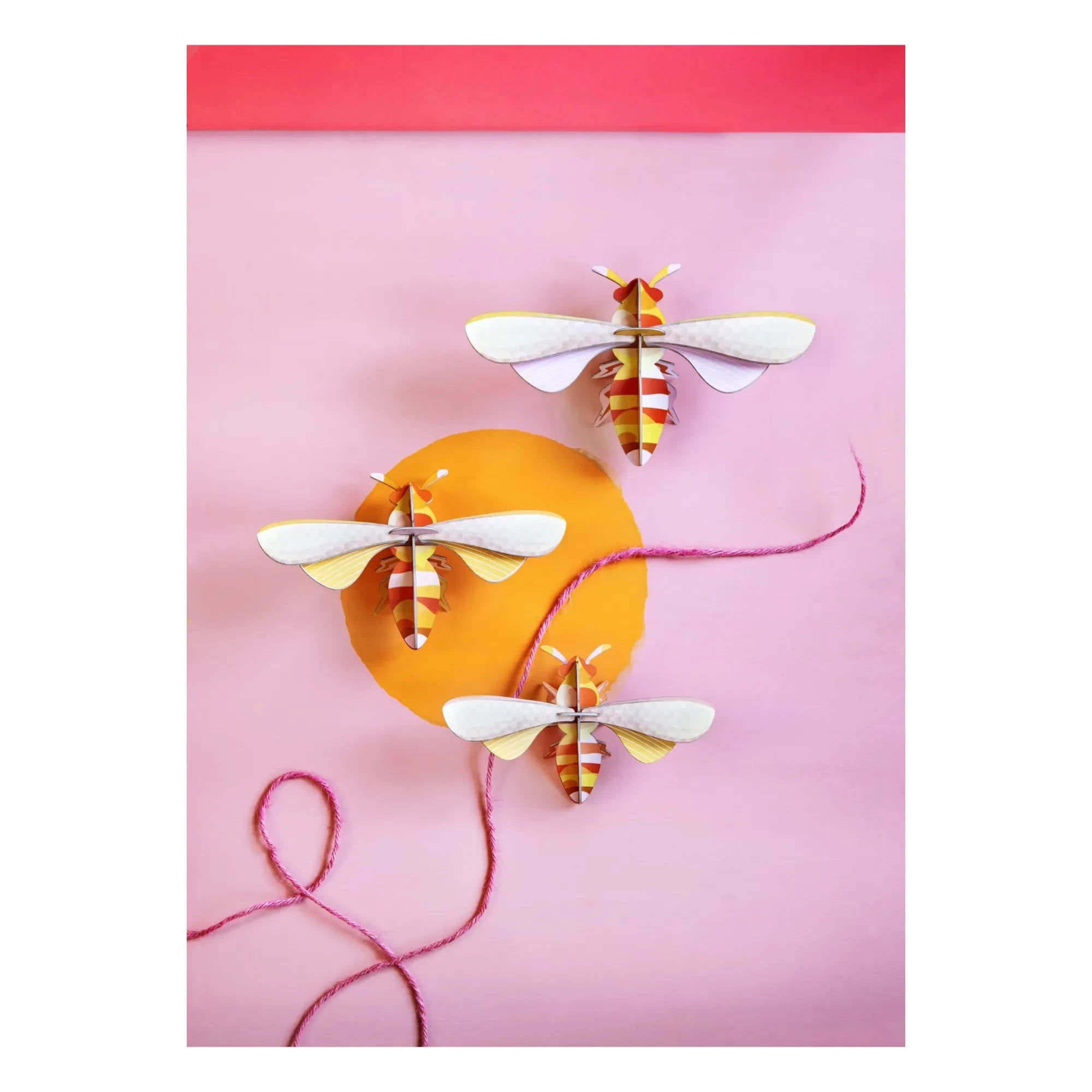 Studio Roof - Triple Bee Wall Decorations
