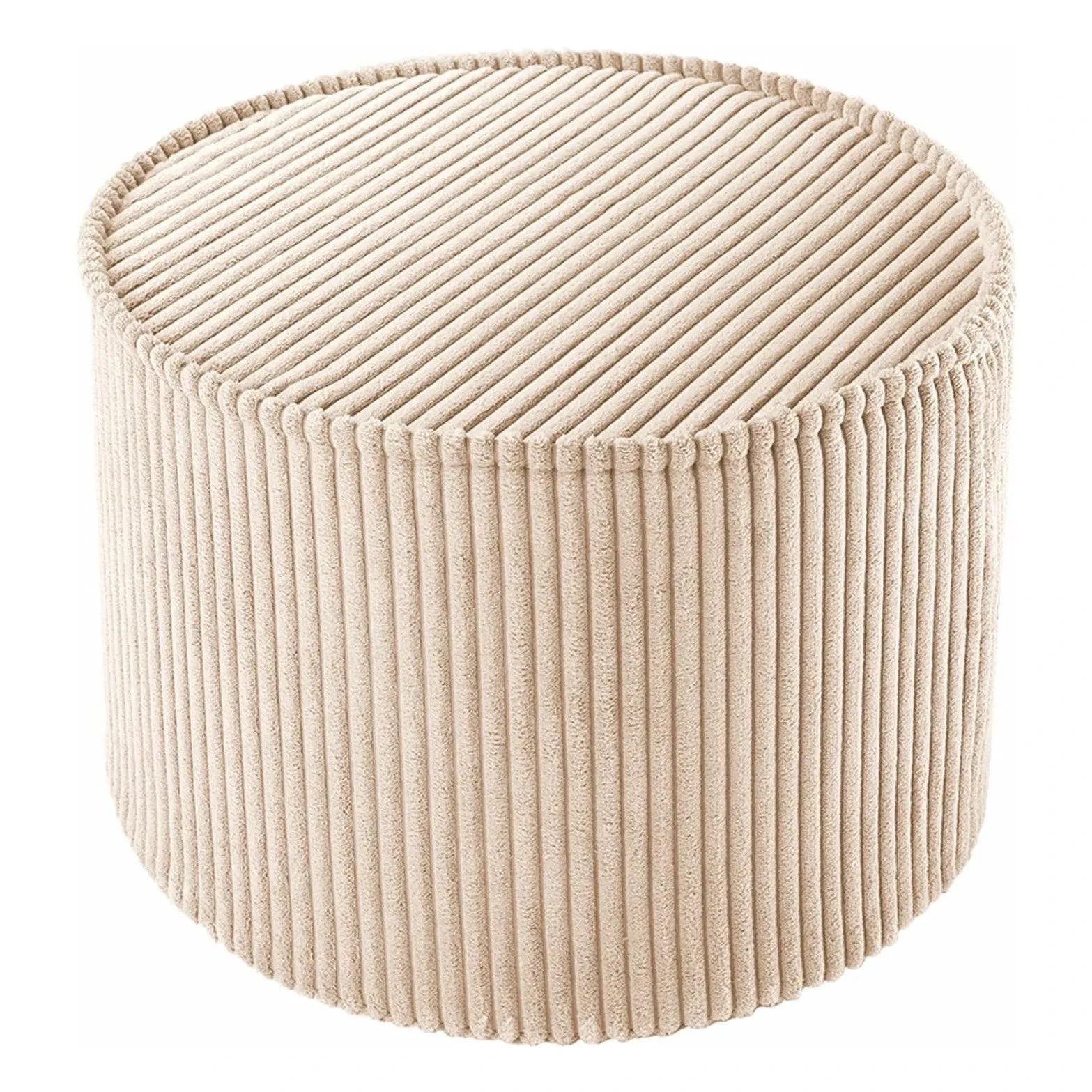 Wigiwama - Velvet Pouf | Beige