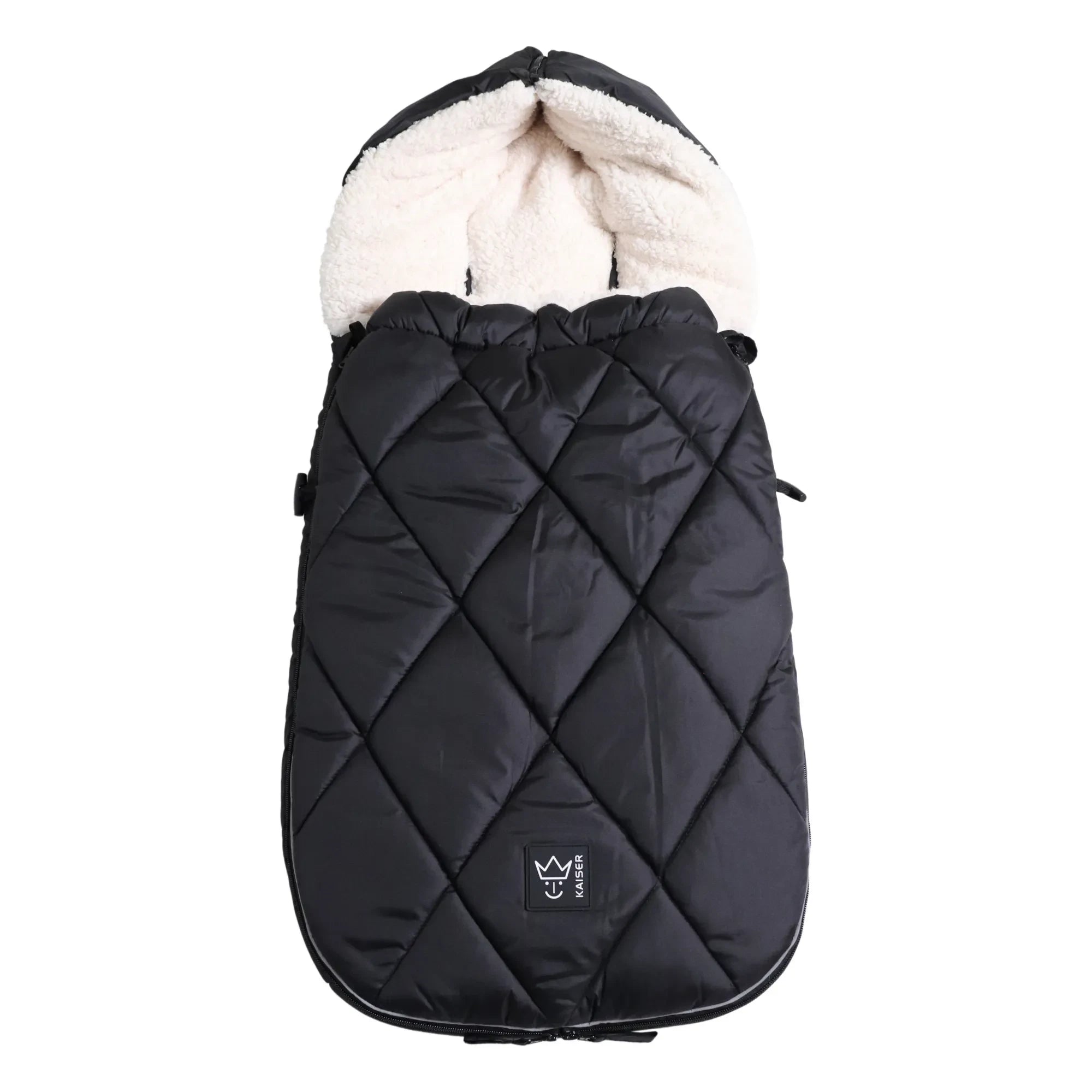 Kaiser - Sherpa Fleece XL Universal Foot Cover | Black