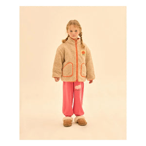 Jelly Mallow - Happy Sherpa-Style Jacket | Beige