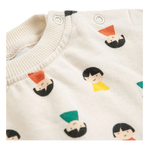 Bobo Choses - Pawn Sweat Organic Cotton | Ecru