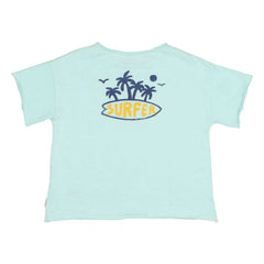 Búho - Surfer T-Shirt Organic Cotton | Aqua