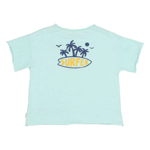 Búho - Surfer T-Shirt Organic Cotton | Aqua