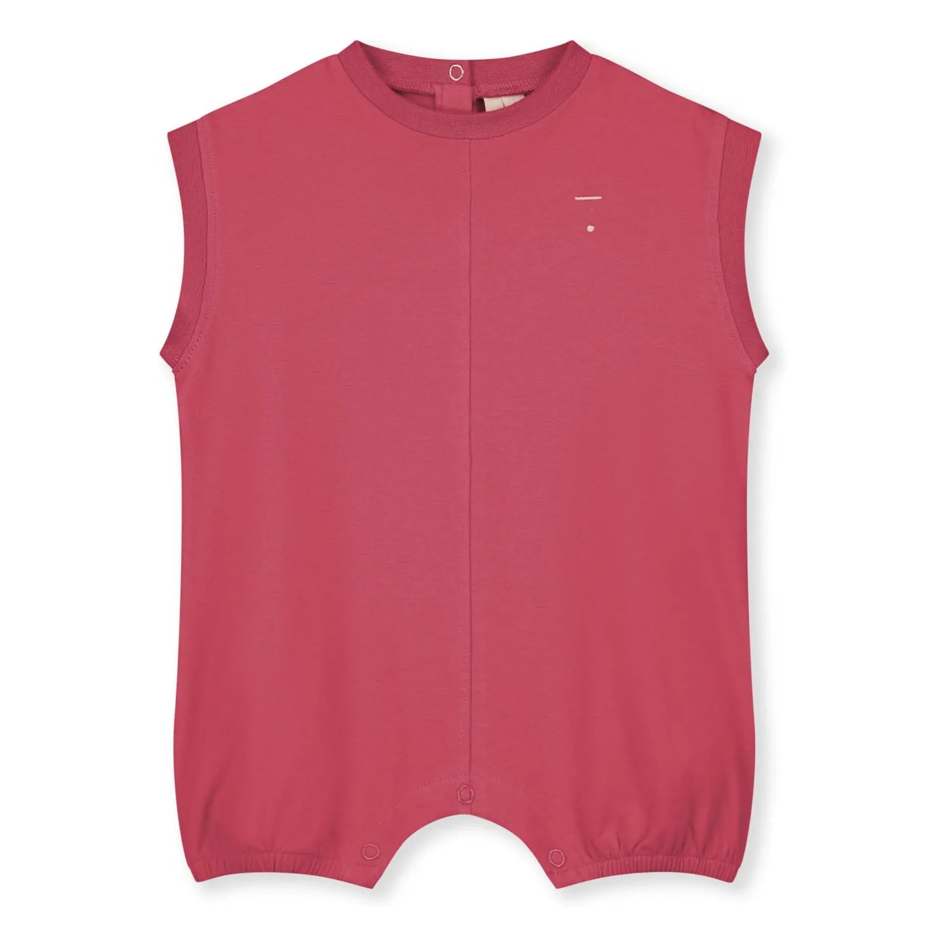 Gray Label - Organic Cotton Romper | Fuchsia
