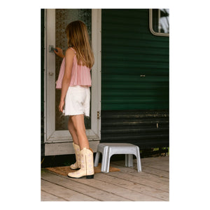 Bootstock - Starfish Leather Western Boots | Pale Yellow