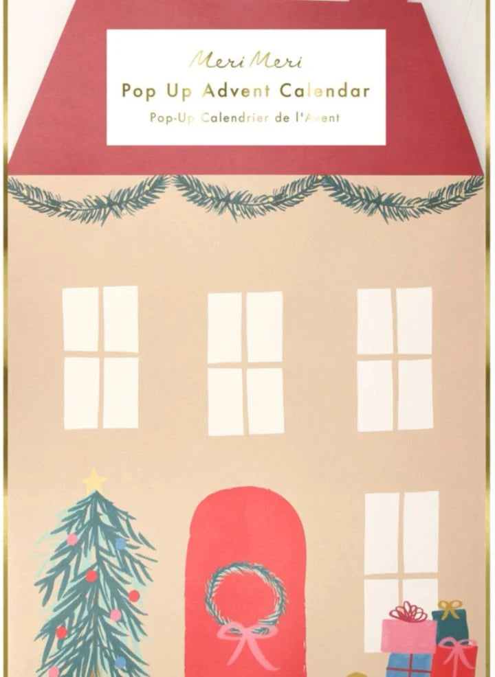 Meri Meri - Santa's House Paper Advent Calendar