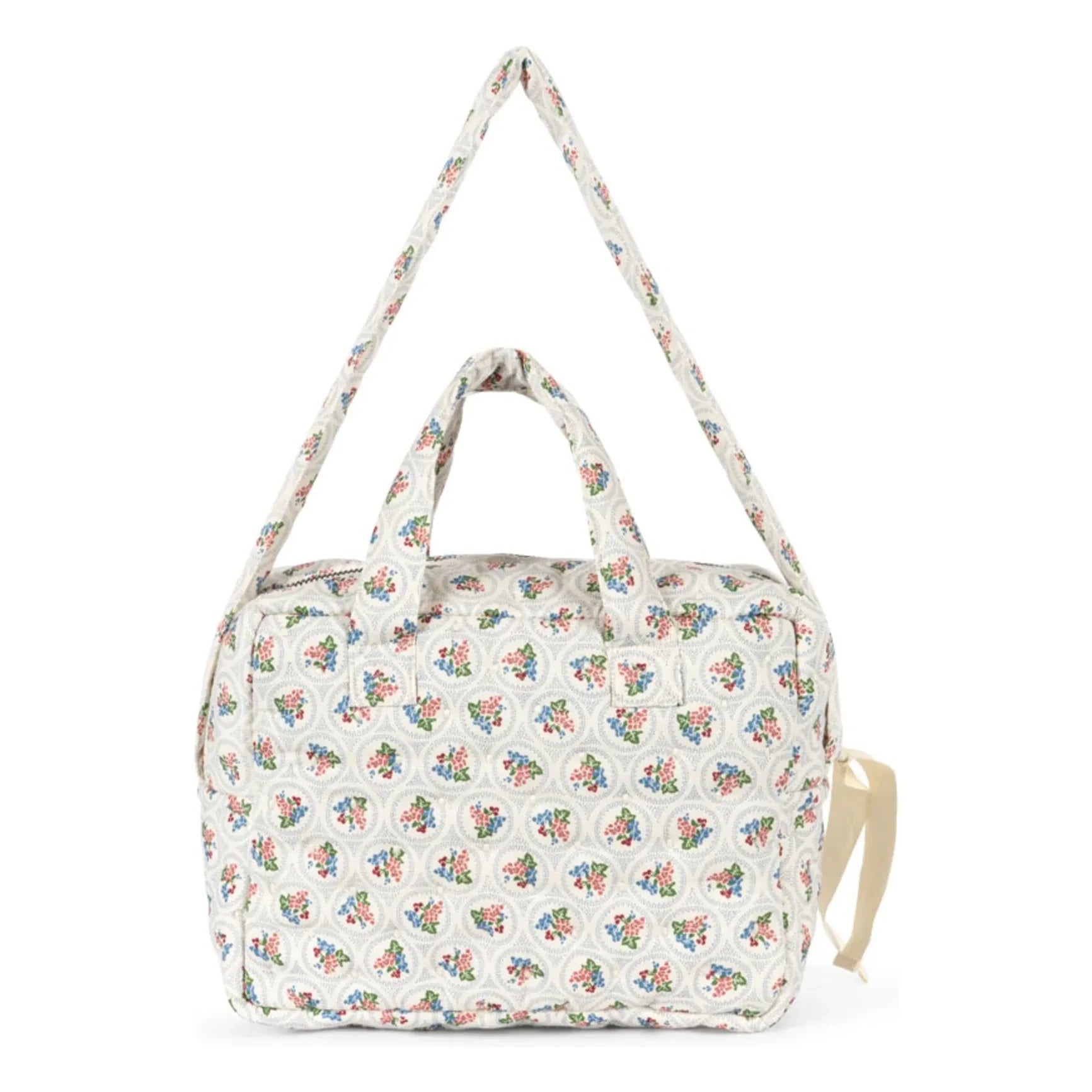 Konges Sløjd - Verona Blues Baby Diaper Bag | White