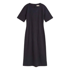 Thinking Mu - Kina Organic Cotton Dress | Blue