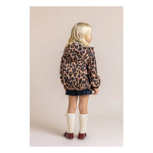Flotte - Waterproof Windbreaker Bastille Leopard Recycled Fibers | Brown