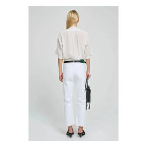 Laurence Bras - Blouse Magrita Short Cotton | White