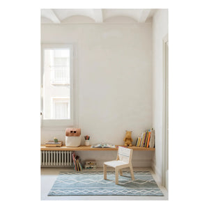 Lorena Canals - Removable Beech Wood High Chair | Light Blue