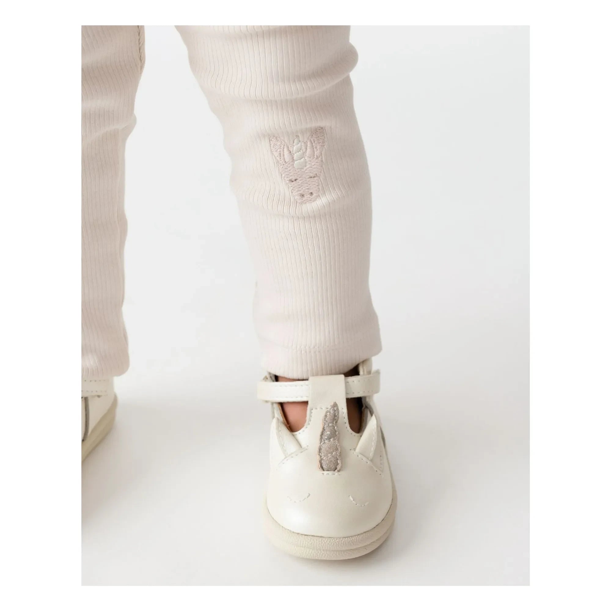 Donsje - Soenie Organic Cotton Unicorn Leggings | Powder Pink