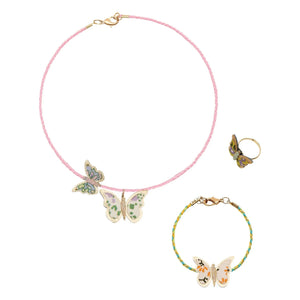 Mimi & Lula - Butterfly Jewelry Set | Pink