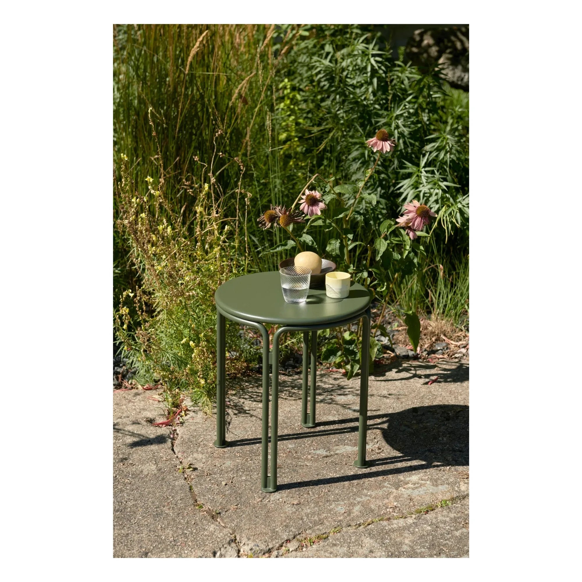 & Tradition - Thorvald SC102 Side Table, Space Copenhagen | Dark Green