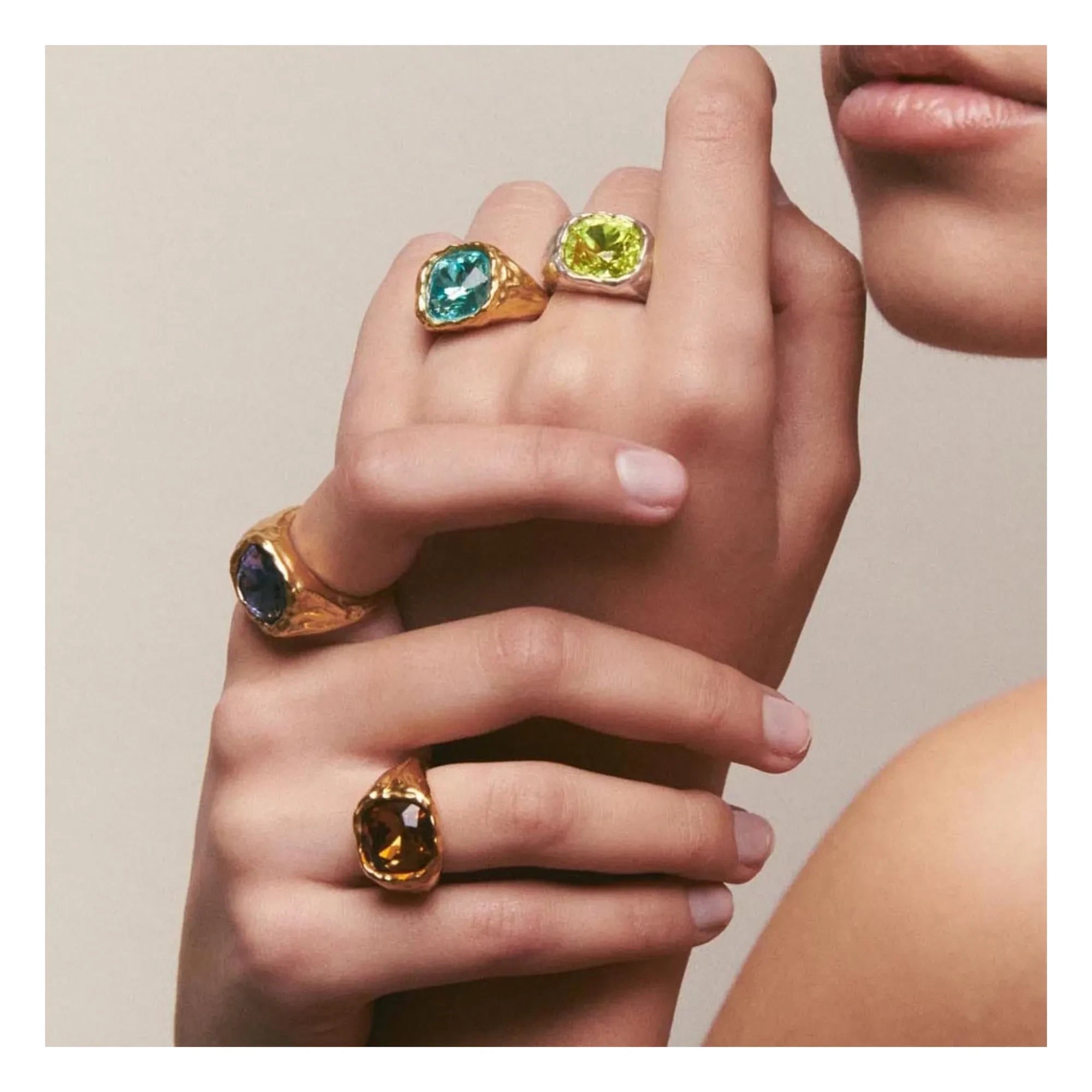 Alhaja - Amalfi Ring | Turquoise