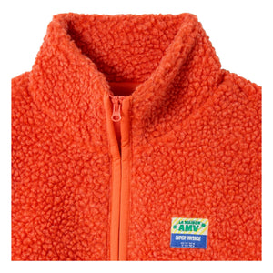 American Vintage - Hoktown Recycled Fiber Sherpa Jacket | Orange