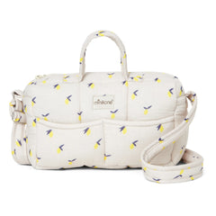 Minikane - Lemon-colored Changing Bag for Bunny Eared Dolls