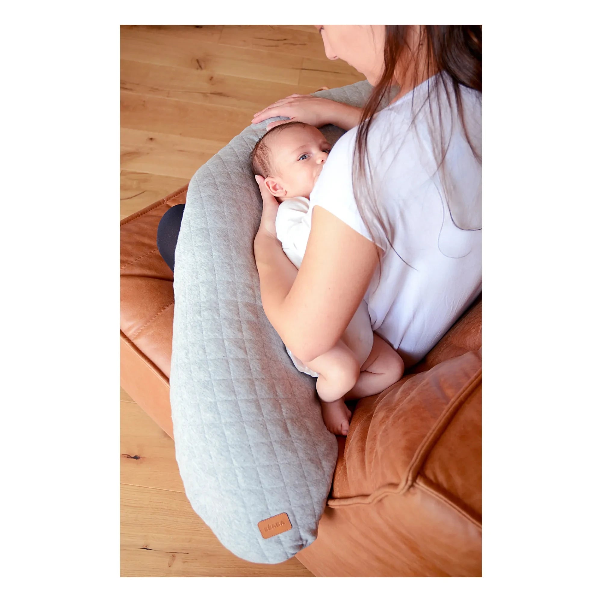 Béaba - Big Flopsy Nursing Pillow | Gray