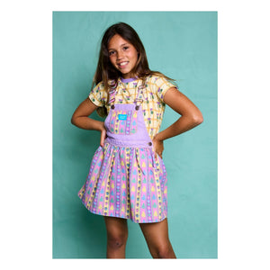 Favorite People - Salopet Dress Panna Cotta Fruits | Purple