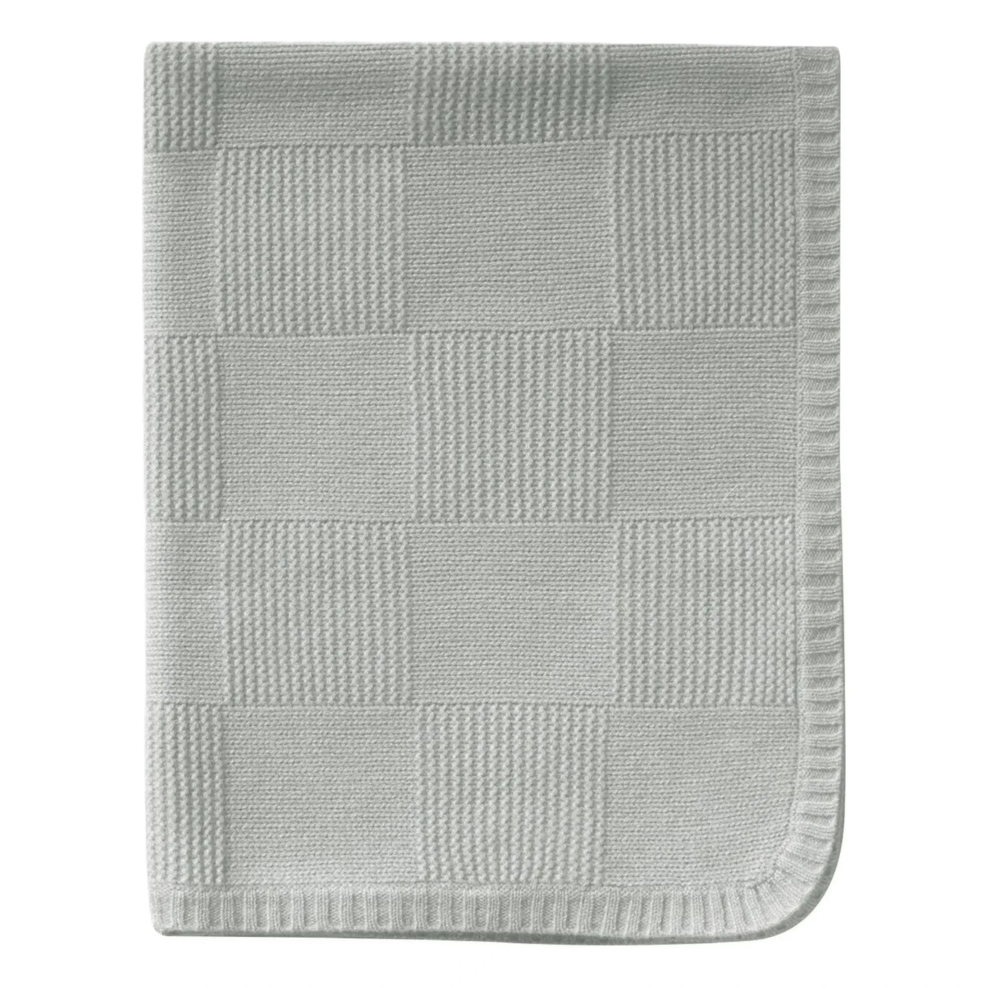 Bompard - Cashmere Knitted Blanket | Grey