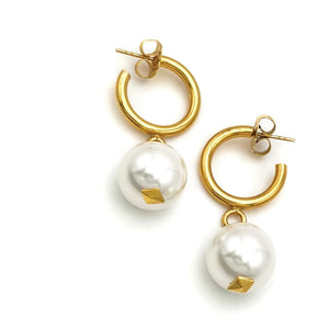 Perrine Taverniti - Exclusive Perrine Taverniti x Smallable - Pearl Earrings | Gold
