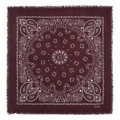 Kujten - Hachiko Cashmere Bandana | Bordeaux