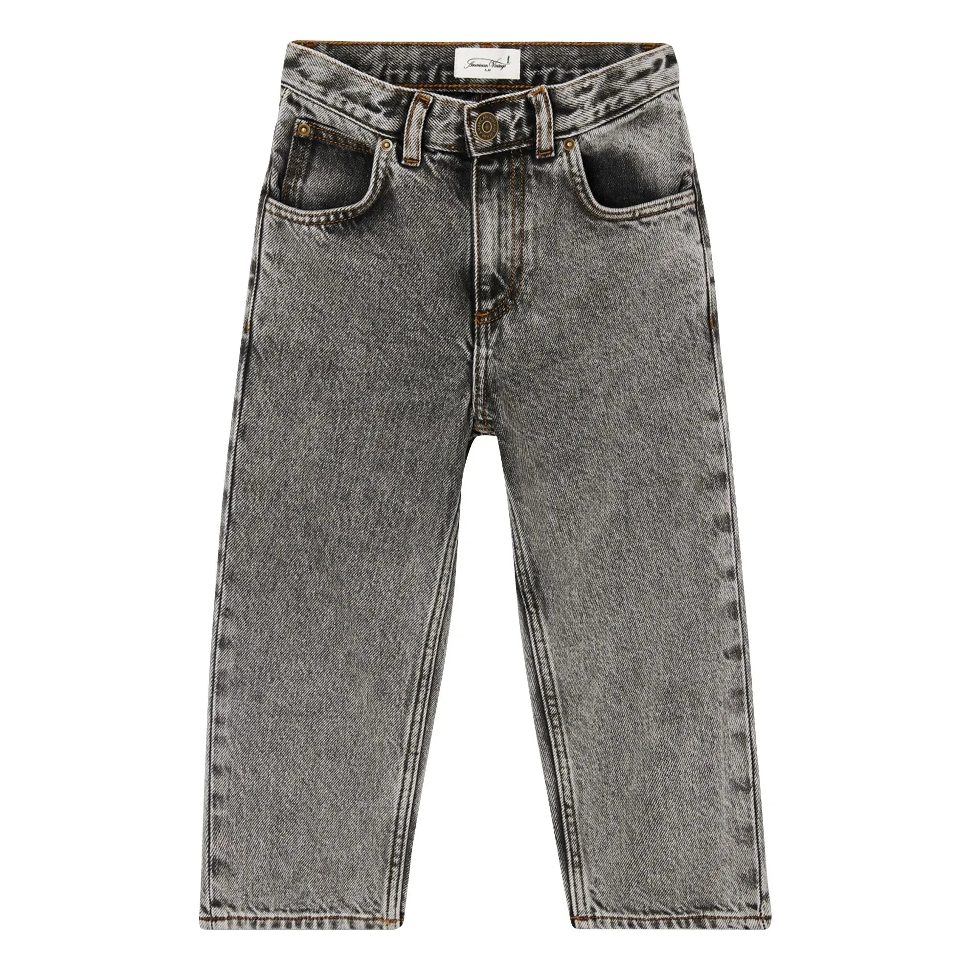 American Vintage - Straight Fit Jeans | Dark Gray Denim