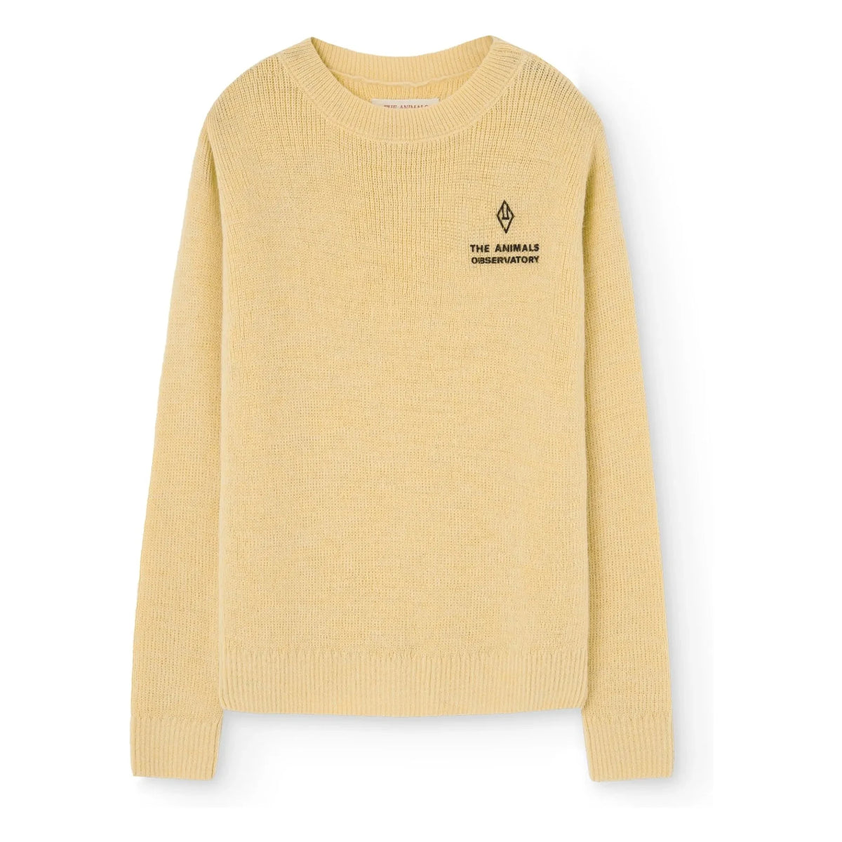The Animals Observatory - Bull Wool Sweater | Pale Yellow
