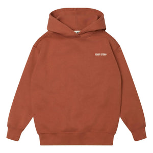 Main Story - Logo Kapüşonlu Sweatshirt | Kırmızı