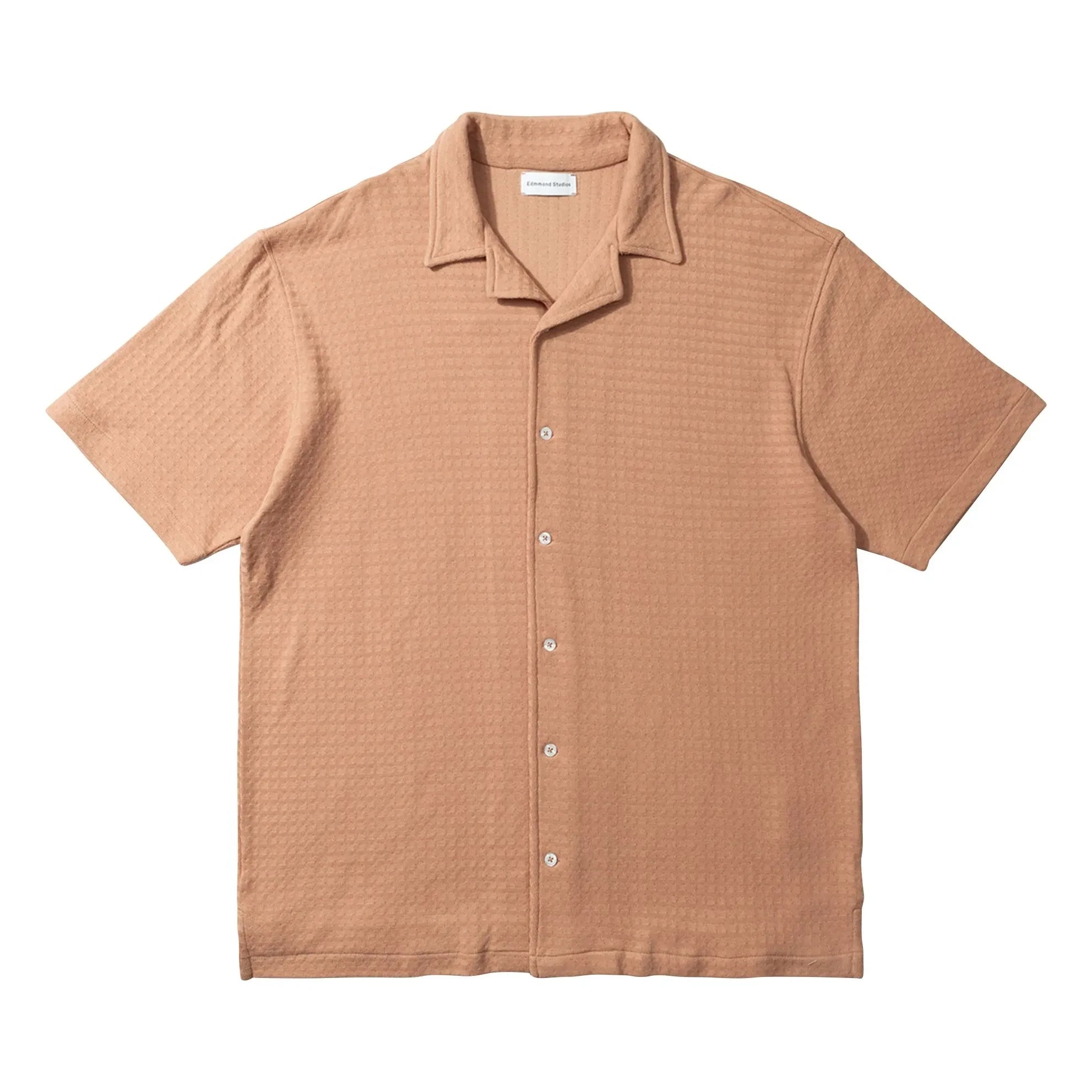 Edmmond Studios - Paul Short Sleeve Shirt | Orange