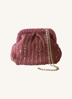 Nadia Dafri - Melike Küçük Clutch Bag | Dusty Pink