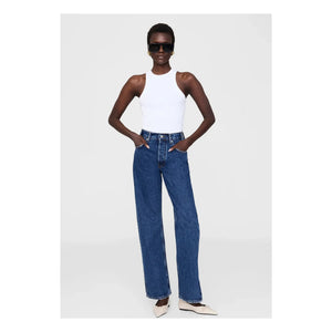 Anine Bing - Jean Roy 31" | Washed Blue