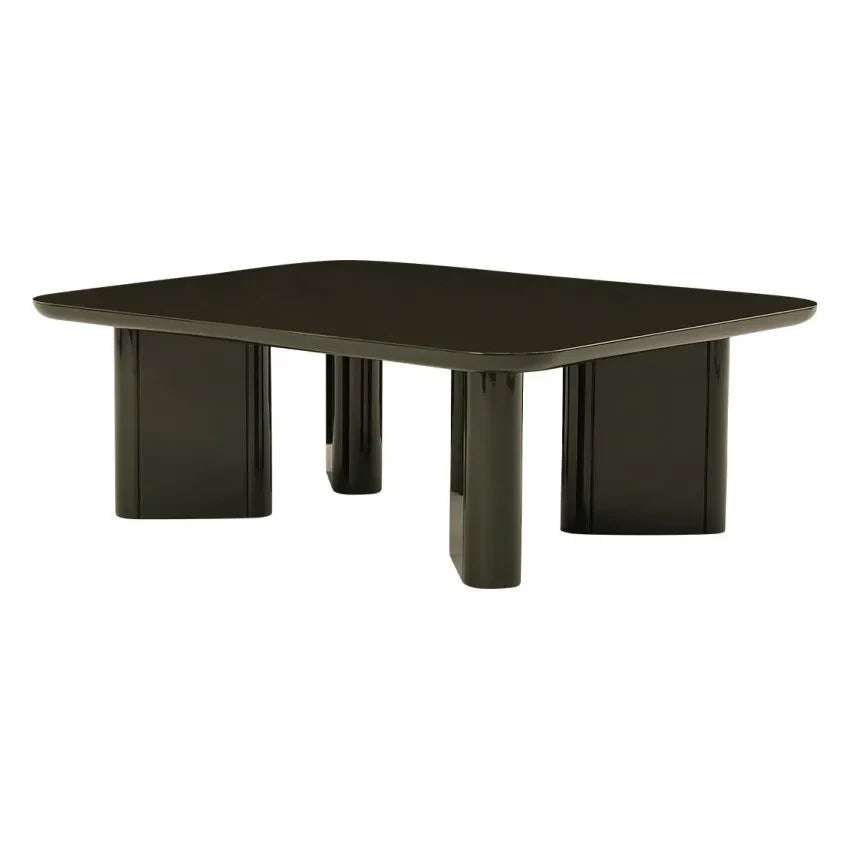 Gabrielle Paris - Thelma Lacquered Wood Coffee Table | Khaki