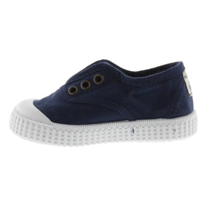 Victoria - Inglesia Elastic Lon Sneakers | Navy Blue