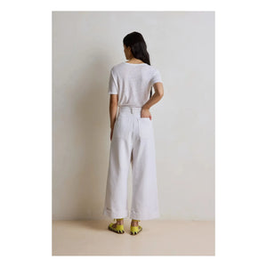 Hod - Miami Linen T-Shirt | White