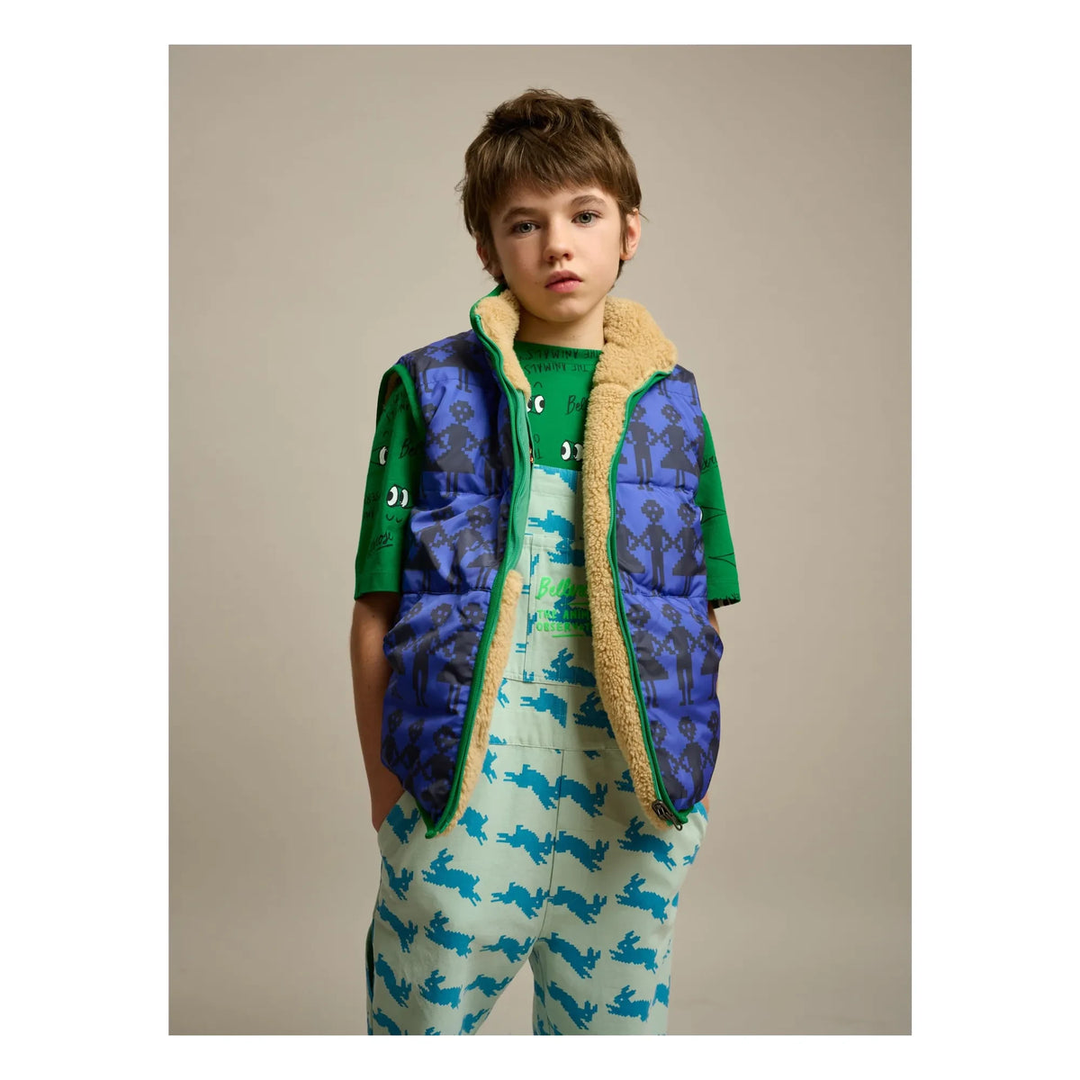 The Animals Observatory - The Animals Observatory X Bellerose - Hamster Jacket | Purple