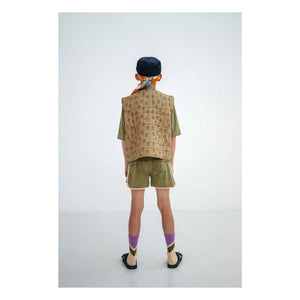 Repose AMS - Organic Cotton Towel Jogger Shorts | Khaki