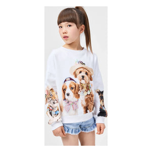 Molo - Maxi Dog Sweat Organic Cotton | White