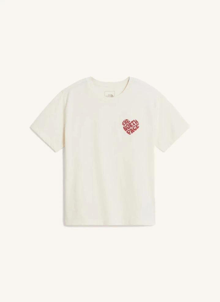 The North Face - Brand Proud Heart T-Shirt | Ecru