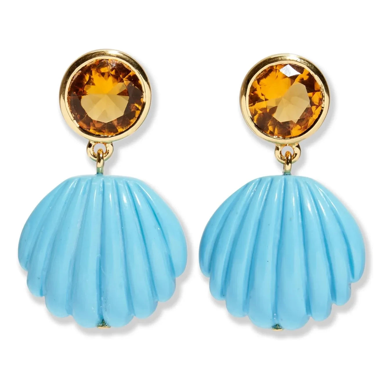 Lizzie Fortunato - Kai Earrings | Blue