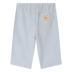 Bonpoint - Bandy organic cotton trousers | Light blue