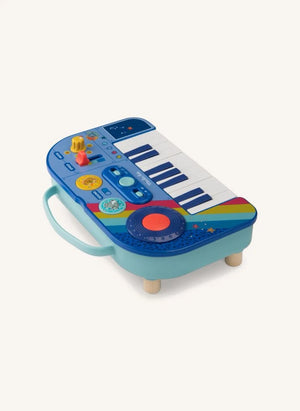 Moulin Roty - Synthesizer Piano - Puce & Pilou | Blue