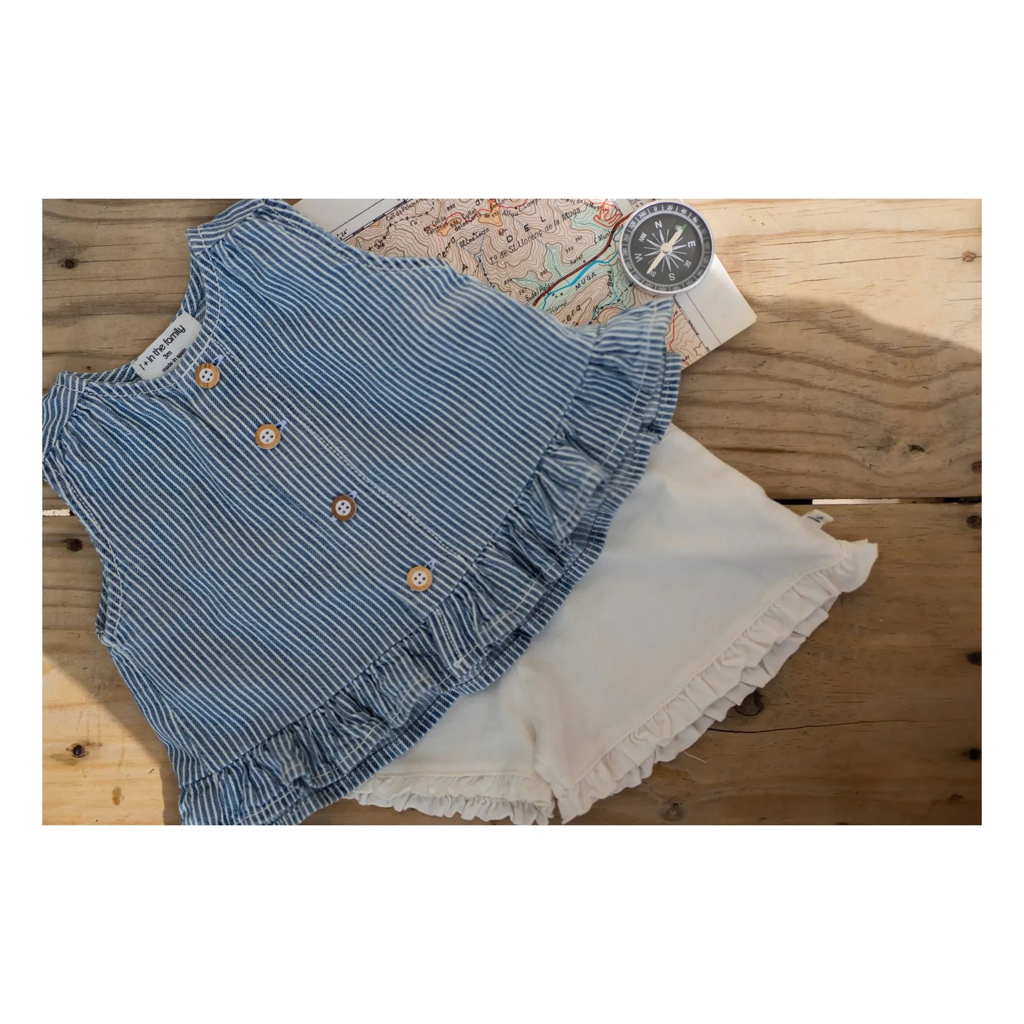 1+ in the family - Marratxi shorts | White