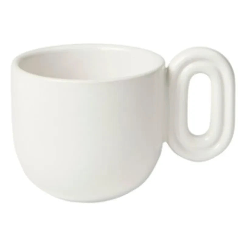 Broste Copenhagen - Stevns Stoneware Espresso Cup | White