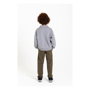 Hundred Pieces - Phoenix Pretzel Organik Pamuk Polo Shirt | Heather grey
