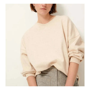 Sessùn - Oversize Chebbi sweatshirt | Ecru
