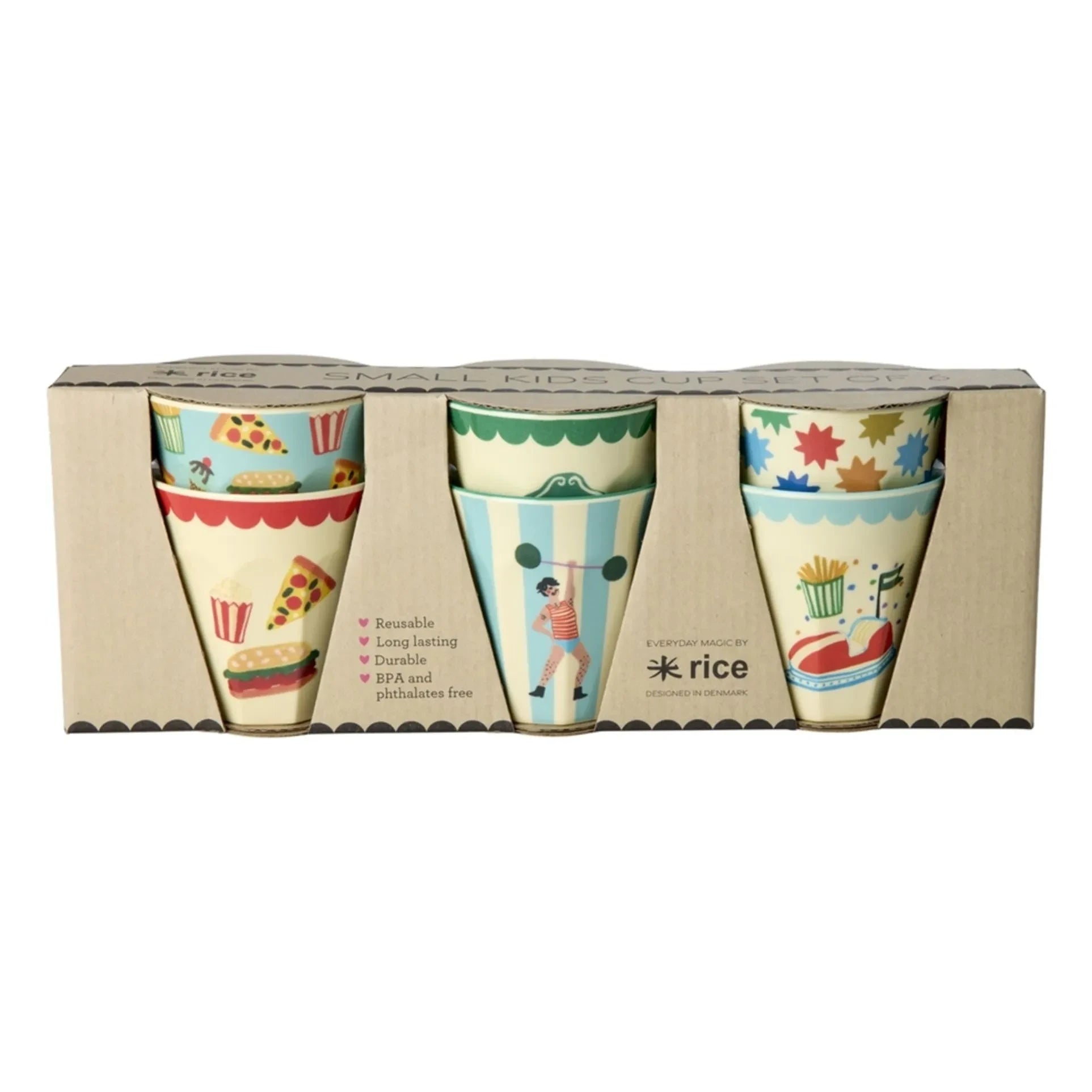 Rice - Fun Fair Cups - Set of 6